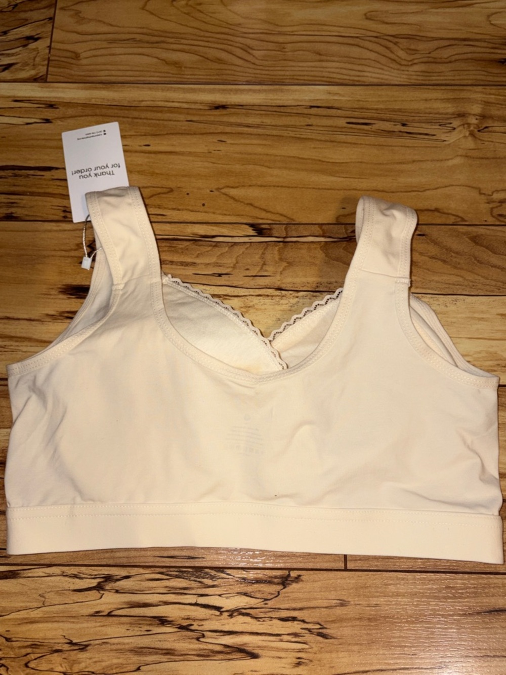 Ease Blooming Maternity Bra Cream size Large - Picture 6 of 7
